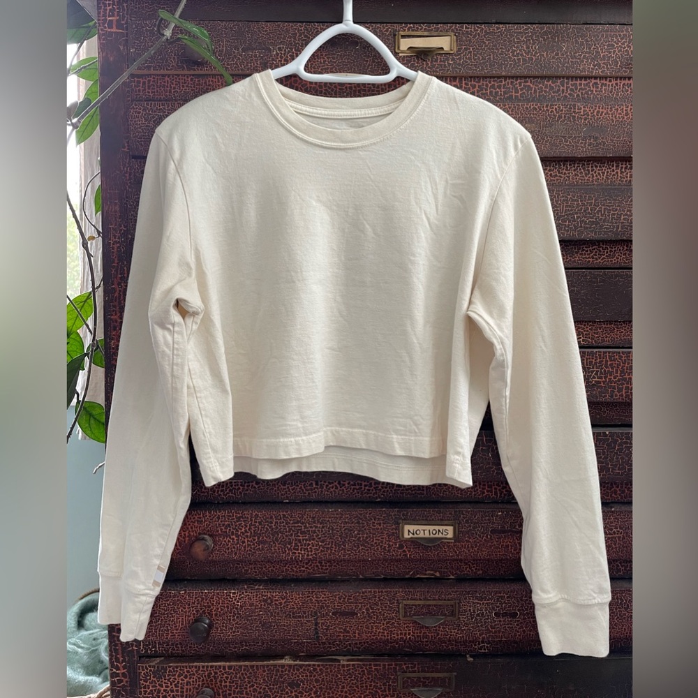 Province of Canada Monday Long Sleeve Crop Top